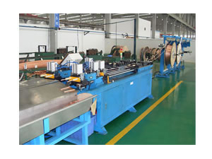 Máquina para corte de tubo de bobina de cobre