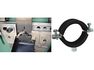 Máquina para fazer braçadeira de tubo